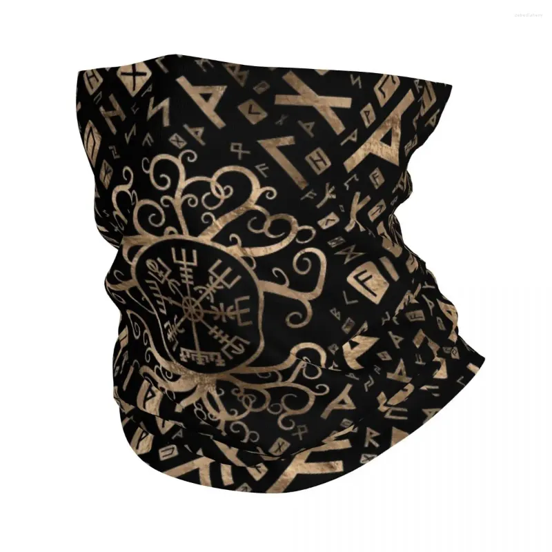 Scarves Viking Bandana Neck Gaiter Printed Tree Of Life With Triquetra Mask Scarf Warm Face Running For Men Women Adult Washable