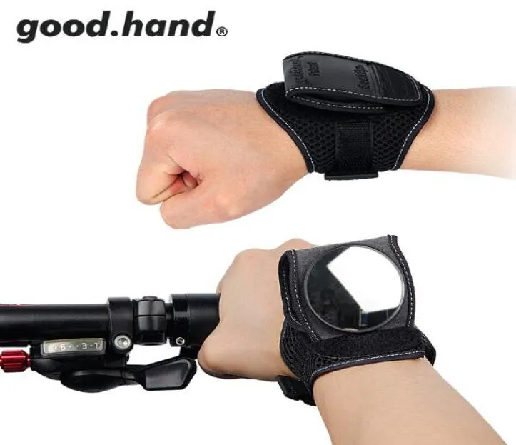 Good Hand Original Cycling Rear View Mirror Bicycle Cycling Convex Spherical Wide Range Back Sight Review Wristband Size2560940