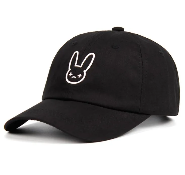 Bad Bunny 100 pamuk şapka rapçi reggaeton sanatçısı baba şapka snapbacks unisex beyzbol şapkası konser şapka hip hop nakış şapkaları6149668