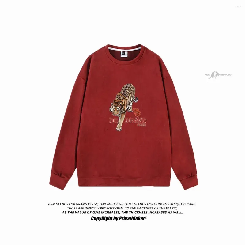 Damen Hoodies Designer Tiger Bedruckte Sweatshirts Wildleder Damen Casaul Langarm 2023 Streetwear Unisex Pullover Kleidung