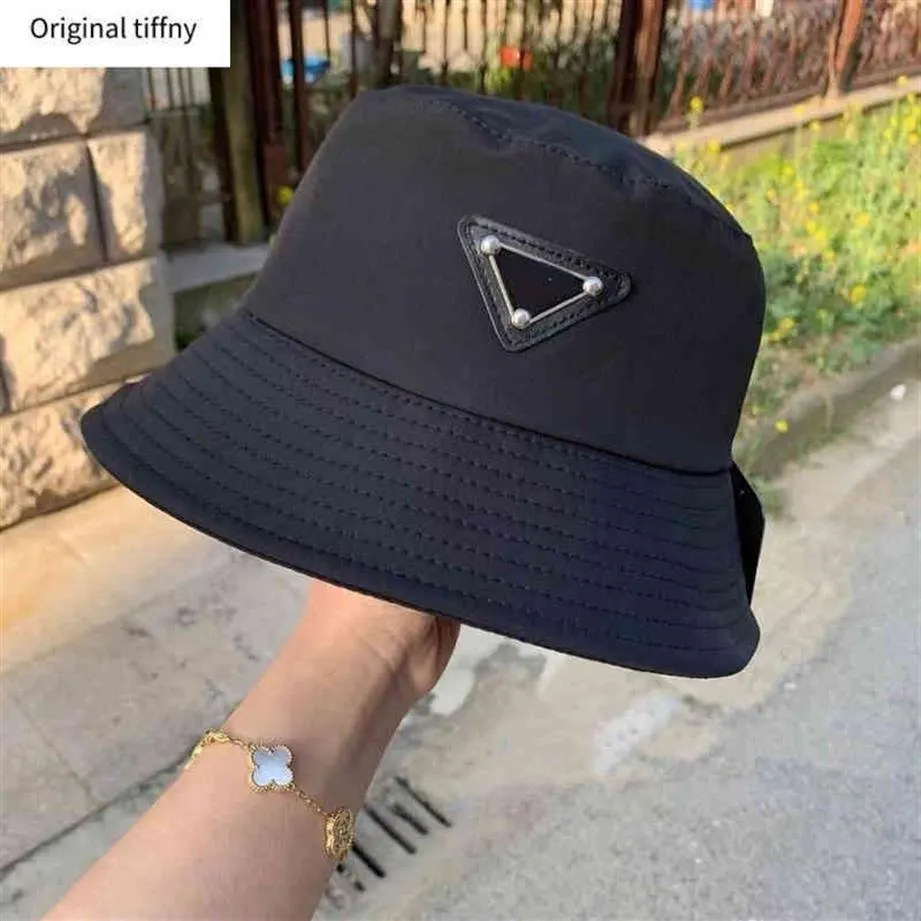 2022 New Spring Summer Luxury Bucket Hat For Women Men Outdoor Foldable Fisherman Hat Girls Boys Panama Sun Hat Y2204202656