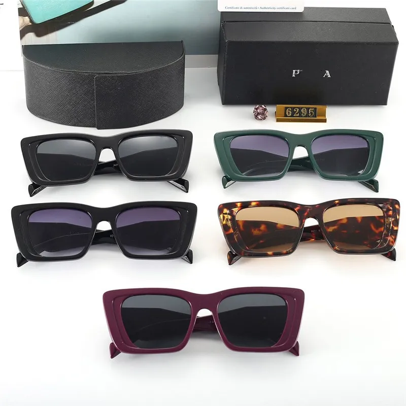 Designerskie okulary przeciwsłoneczne dla mężczyzn Kobiety Okulary przeciwsłoneczne Fashion Klasyczne okulary przeciwsłoneczne Luksusowe spolaryzowane pilotażowe okulary słoneczne Uv400 okulary PC Polaroid szklanki 6295