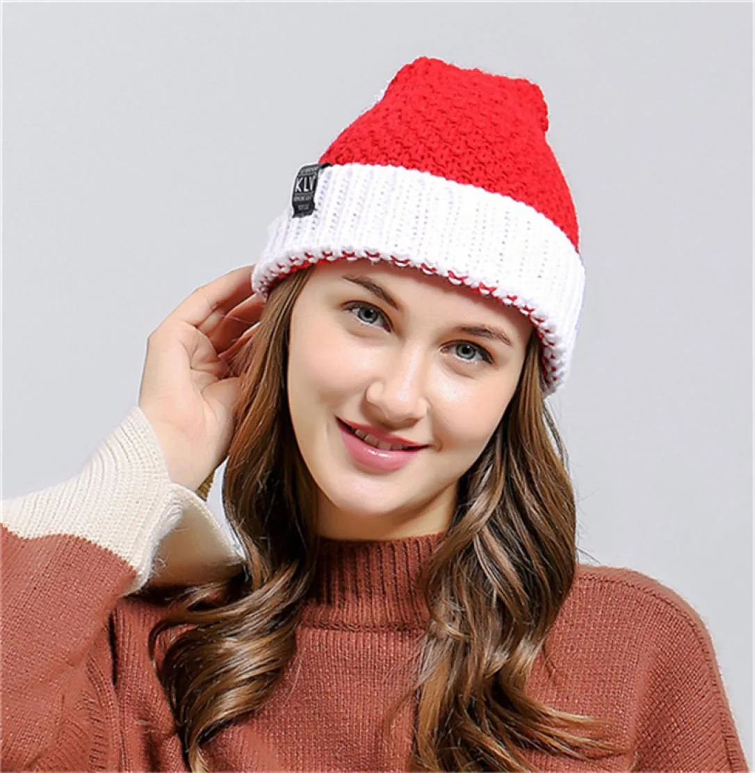 55Offクリスマス冬のバケツ帽子男性ファッションビーニーluxr編み帽子濃い女性暖かいカジュアルアウトドアキャップビーニーレッドカラーlz172656178