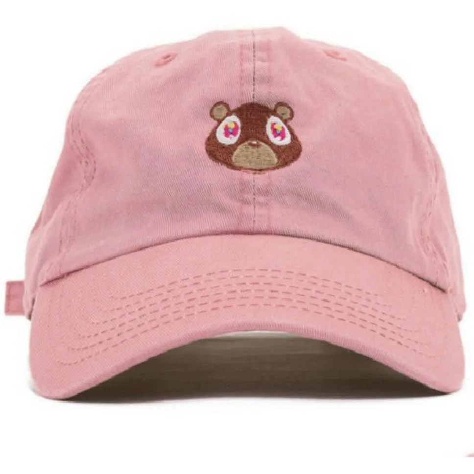 Ball Caps West Ye Bear Dad Hat Lovely Baseball Cap Summer For Men Women Snapback Caps Uni Exclusive Release7102847 Drop Delivery Fashi Dhqhr