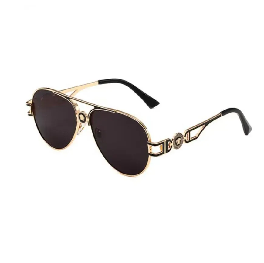 Top lunettes de soleil de luxe polaroid lentille designer femmes hommes lunettes senior lunettes pour femmes lunettes cadre vintage métal 10015