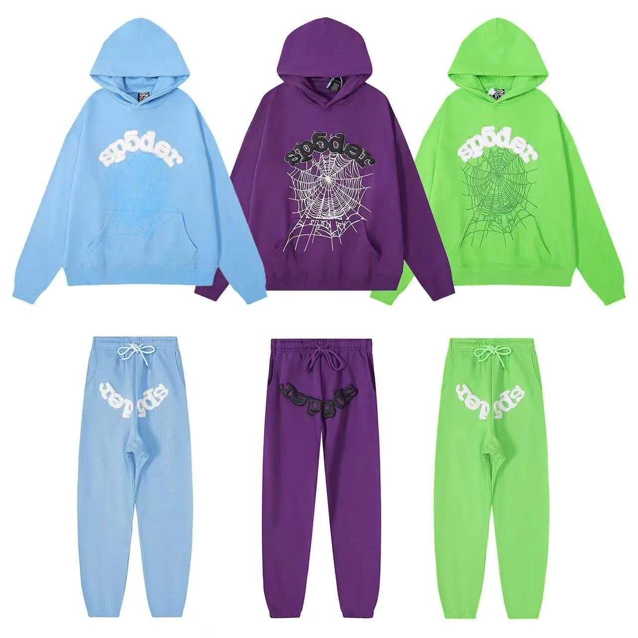 wang tracksuit survêtements pour hommes survêtements pour hommes Sweats à capuche pour hommes Sweats à capuche 2023 Sp5der Sweat à capuche pour hommes et femmes Sweat à capuche araignée 5555 Sweat-shirts Imprimer Pull à capuche 001