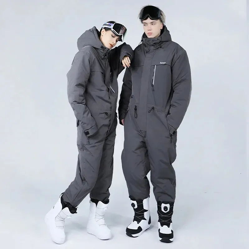 Winter Snowboard Jumpsuit For Women And Men Waterproof, Windproof