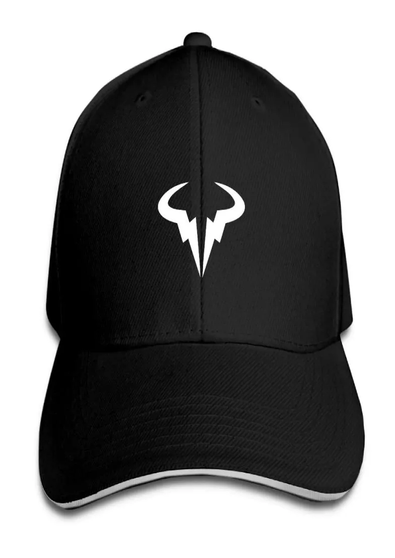 Czapka baseballowa Rafael Nadal Natto Bull Logo Drukuj Męskie Women Cat Caps Hip Hop Baseball Caps Regulowane czapki Snapback Hats Man Femal8627720