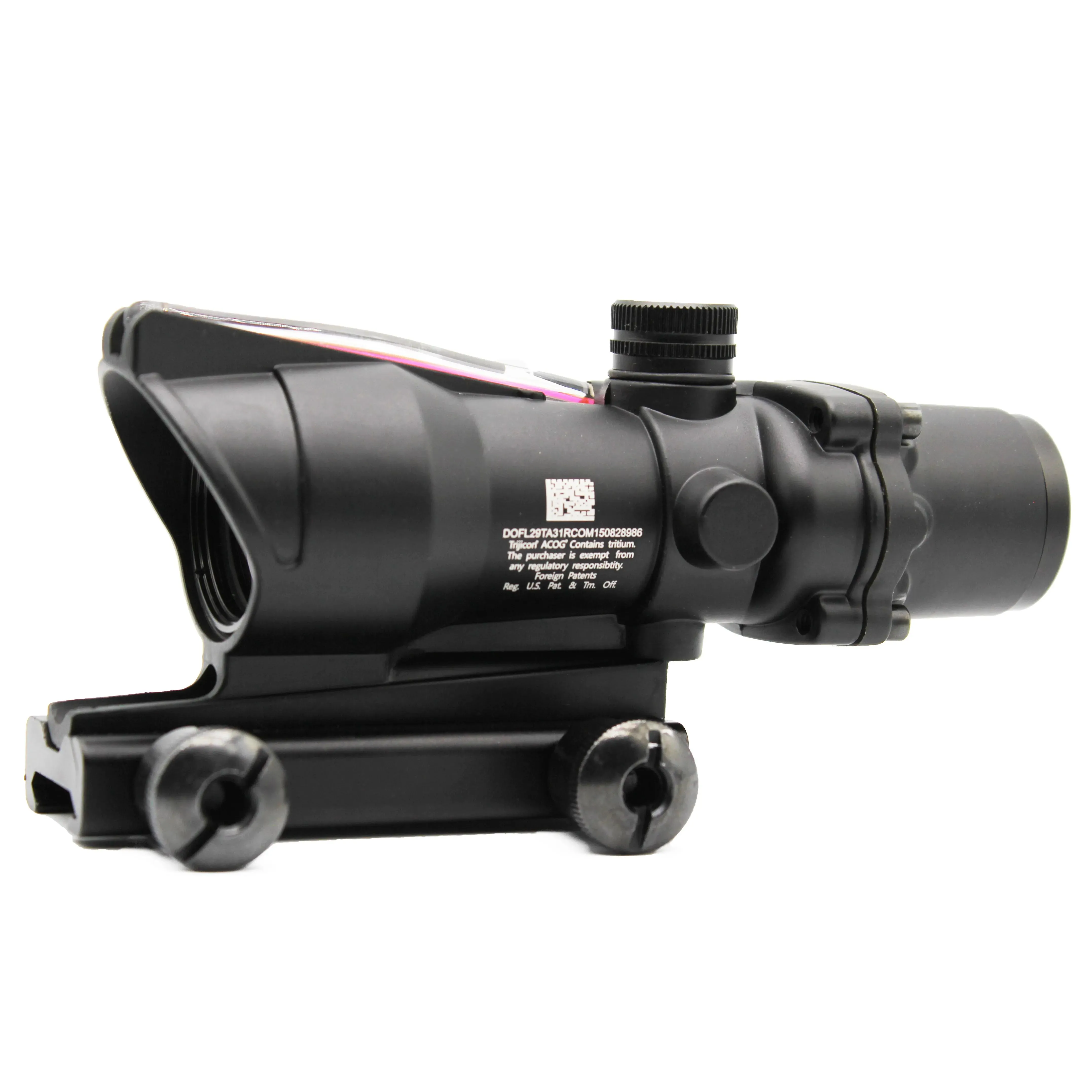 Trijicon Scope ACOG 4X32 Estilo Real Fibra Óptica Vista Iluminada Vermelha ou Verde 12 LL