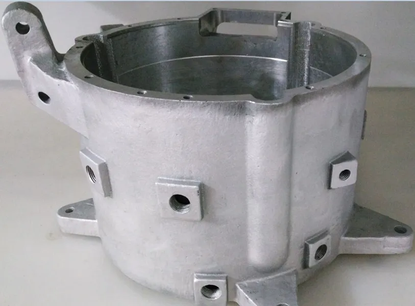 OEM High Personality Designer Custom Machining Rapid Prototyping auto parts Integrated water-cooled motor housing Precision aluminum Casting Metal Part