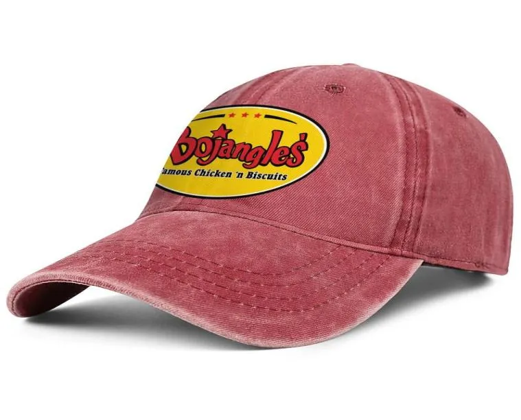 Şık bojangles039 ünlü tavuk patates kızartması unisex denim beyzbol şapkası boş takım şapkaları bojangles logo ünlü tavuk 0397463368
