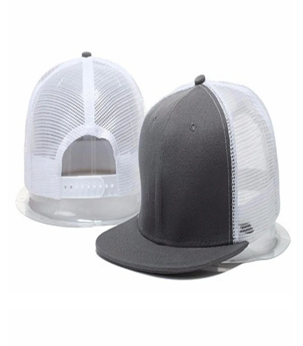 Whole Blank Mesh Hip Hop Snapbacks verstellbare Hüte Herren Caps Damen Ball Caps Snapback Cap2852671