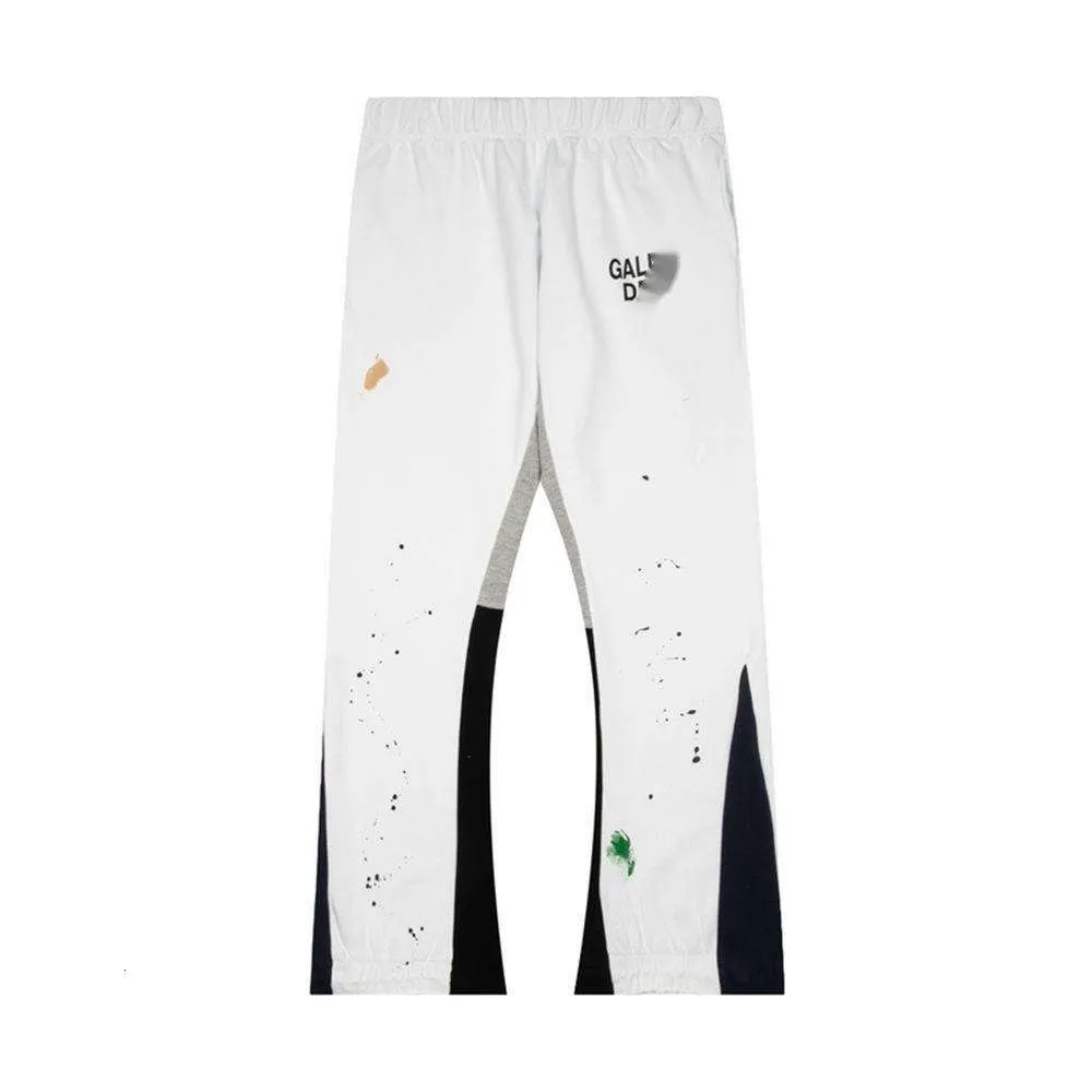 GELLERY DAPT Pantaloni firmati Pantaloni da uomo di alta qualità Mei Pantaloni casual Graffiti maculati Pantaloni sportivi Micro sfilacciati colorati da uomo e da donna