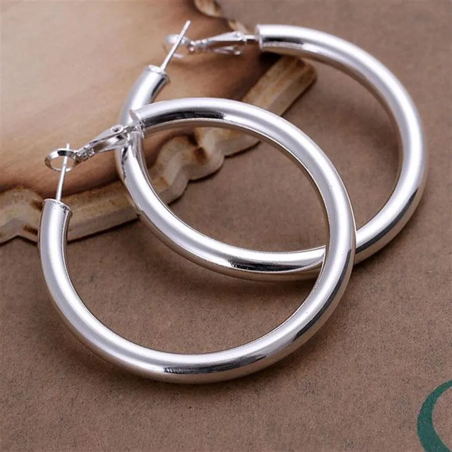 Совершенно новое кольцо сорамими из стерлингового серебра диаметром 5 мм DFMSE149, женские серьги-подвески из серебра 925 пробы, 10 пар в партии222Z