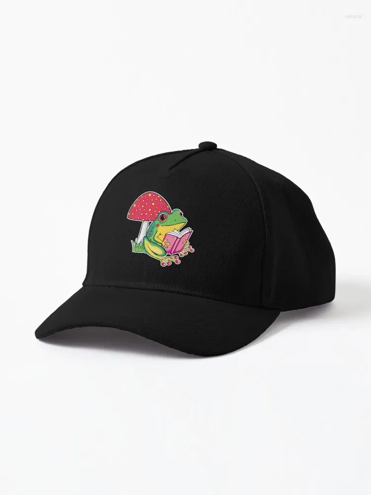 Ball Caps Cute Frog Reading A Book Cap Macross Fernando Alonso Knights Of The Zodiac Women's Hat Boy