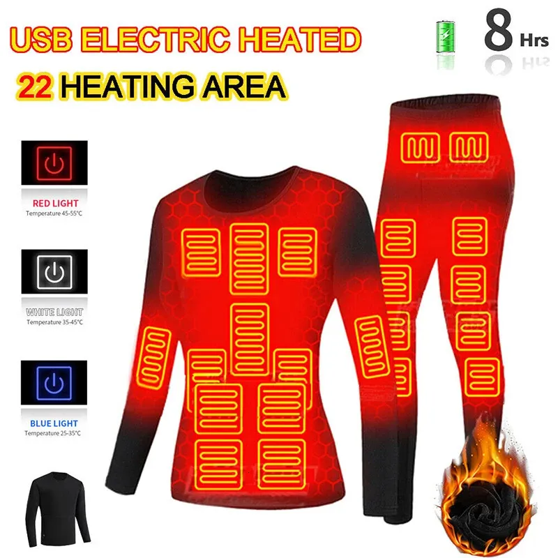 USB Electric Heated Mens Ski Jacket Warm Winter Thermal Underwear For  Skiing & Cold Weather From Diao01, $35.63