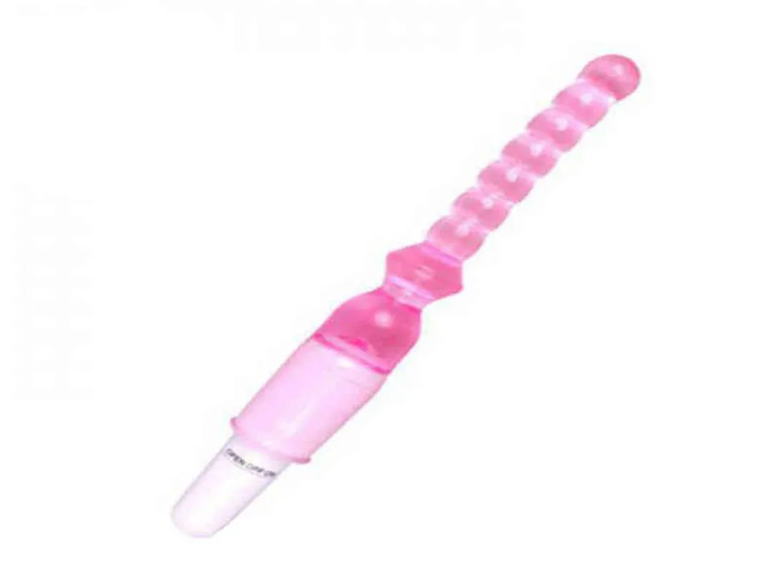 NXY Perline Anali Vibrador Anal De Cristal Unisex Juguetes Sexuales Tapn Anal Consolador Vibratorio Masculino Masajeador Prstata 7521116