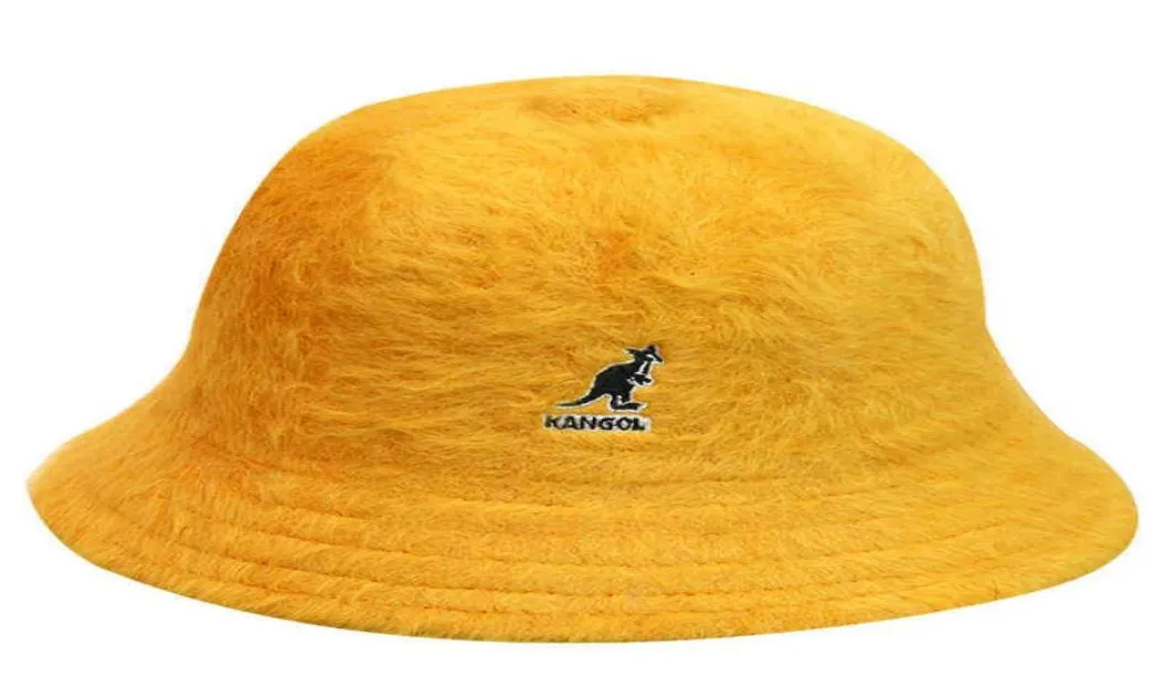 Nuovo Kangol Kangaroo Dome Capelli di coniglio Donna Cappelli a secchiello Multicolor Uomo Cps Cappello da pescatore Unisex 11 colori Coppia modelli Cappelli AA22037254472