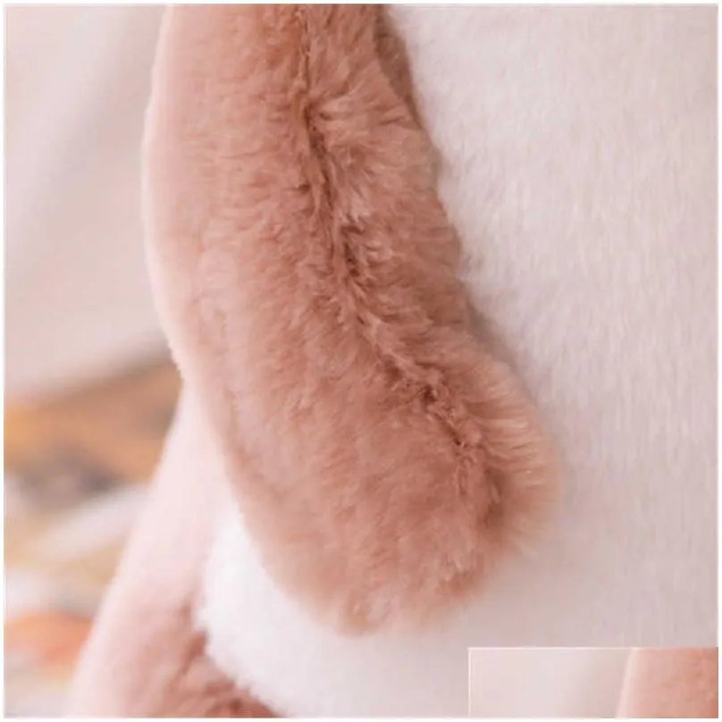 cute sitting weasel peluche plush pluszaki toys cute ferret doll cute child comforting dolls soft baby room toy home decoration q0727