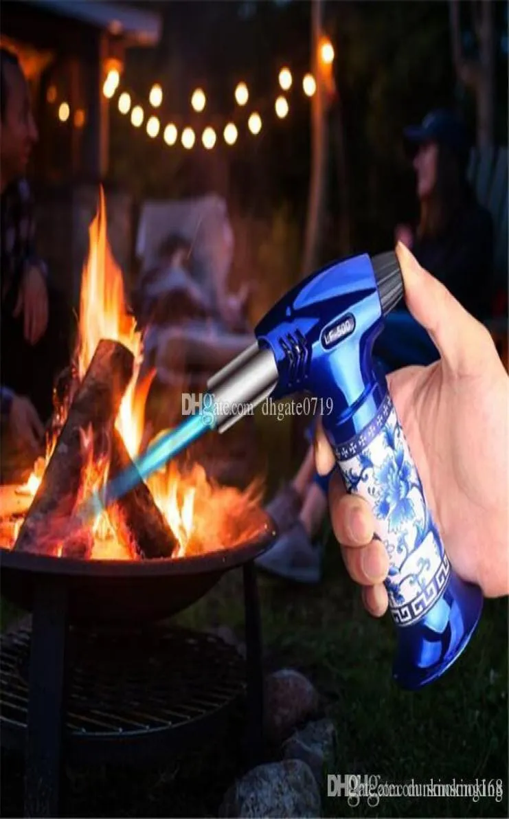 Chefs Blow Torch Ceramic Body, DAB Jet Lighter With Flame, Soldering