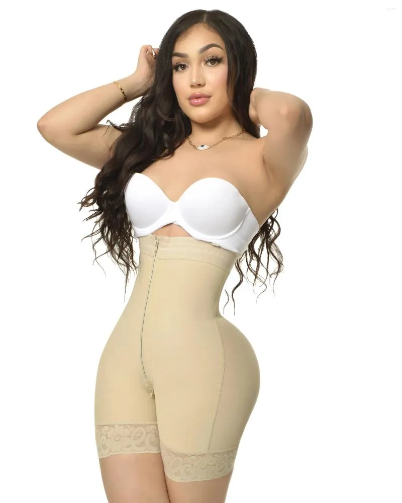 Shapewear Womens Compression Fajas Open Bust, Tummy Control With