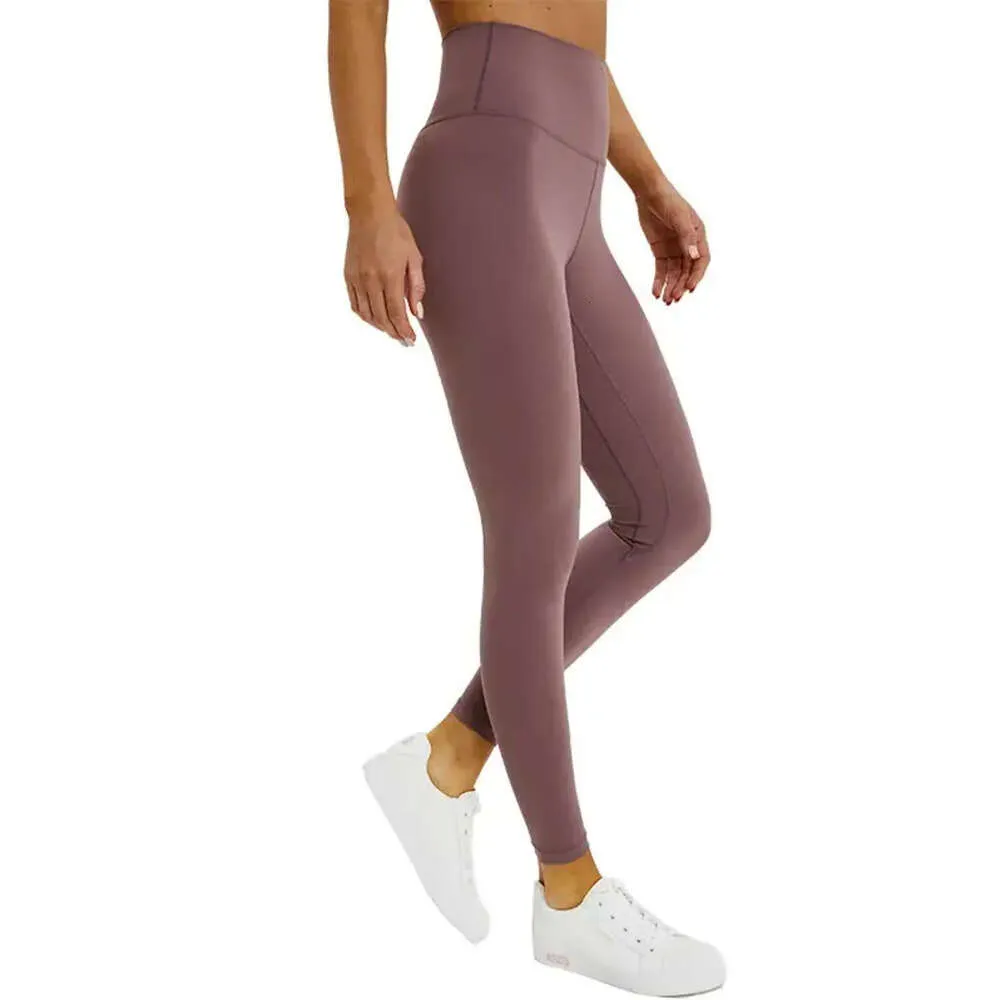 Hohe Taille Gym Kleidung Frauen Leggings Einfarbig Yoga Hosen Laufen mode Fiess Übung Overall Volle Länge Strumpfhosen Workout 688ss 2023