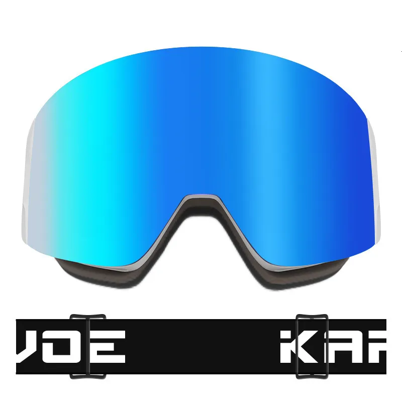 Ski Goggles KAPVOE Outdoor Men Snowboard Glasse Winter Snow Sunglasses UV400 Magnetic Attraction Anti Fog Skiing 231109