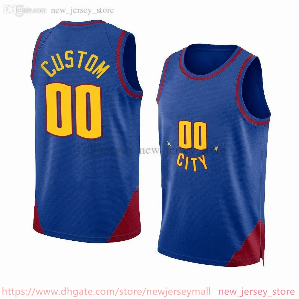 Customized Nikola Jokic Basketball Player Uniform Jamal Murray 15 Michael Porter Jr. 27 Aaron Gordon 50 Christian Braun 0 Kentavious Caldwell Pope 90 Mens Shorts Included From New jersey store 16.45 D...