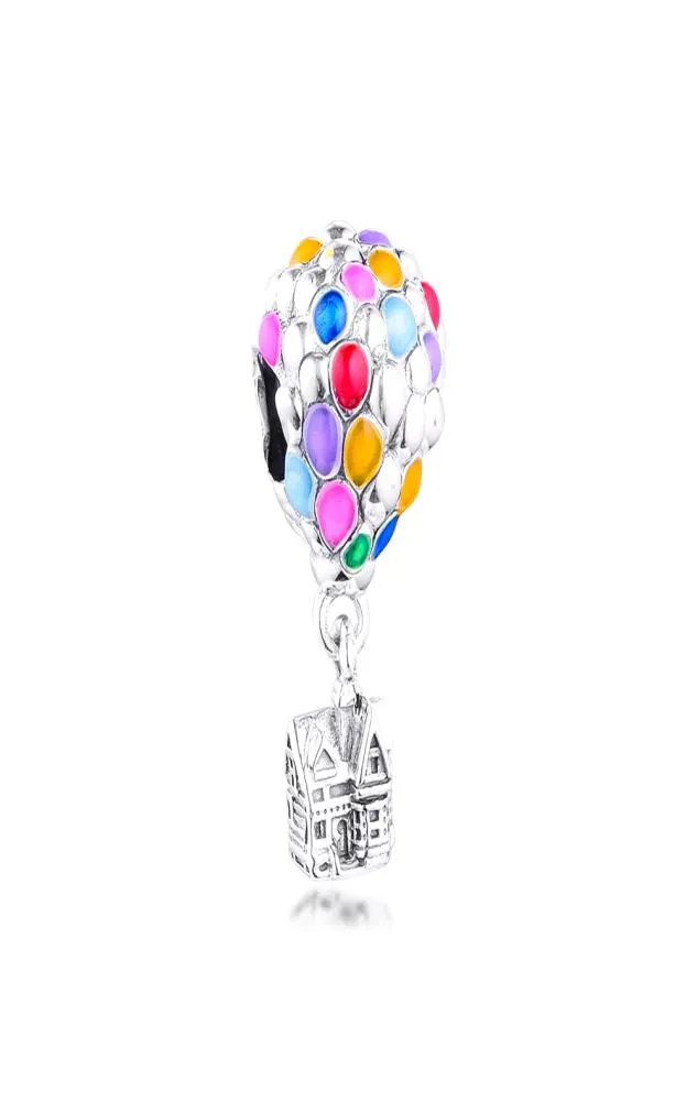 2020 New Summer 925 Sterling Silver Up House Balloons Charms 925オリジナルフィットブレスレットスターリングシルバーチャームビーズ8702456