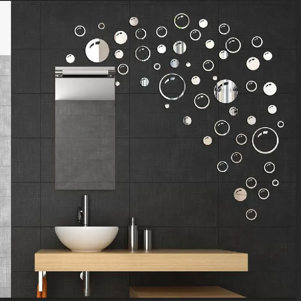 Kiwistar Adesivi Murali Sfere Da Biliardo, 8 Pezzi In 6 Misure, Decorazione Parete