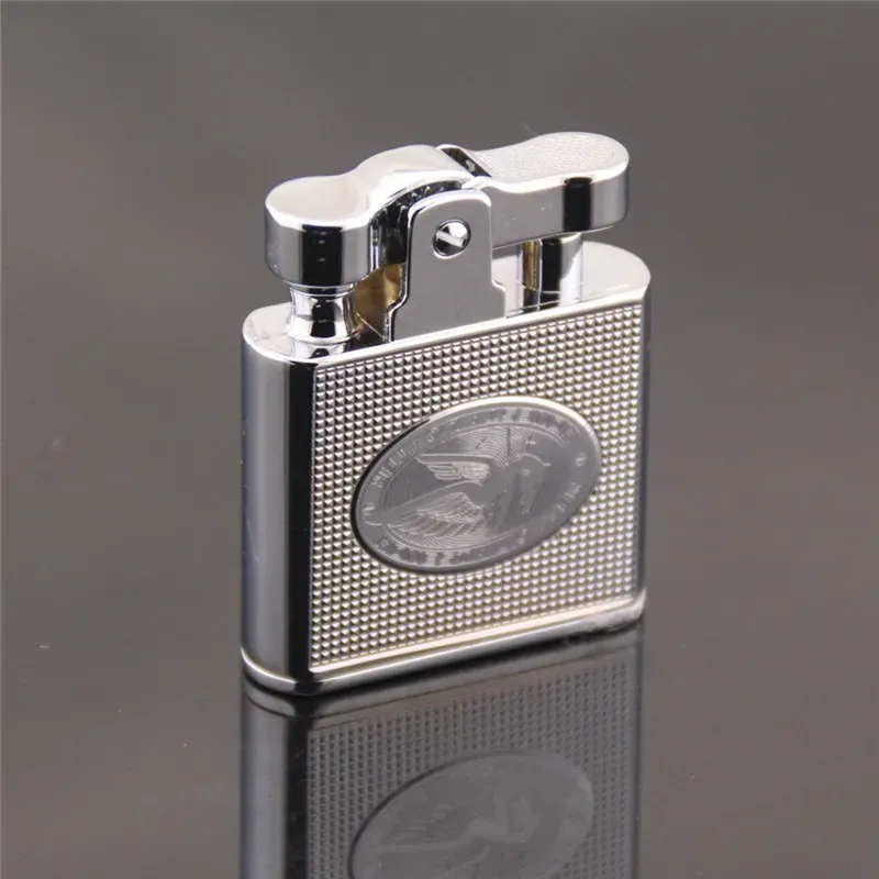 Honest Luxury Waterproof Windproof Kerosene Lighter Retro Copper Cigarette Cigar Lighter Men's Smoking Tool Men Gift Gadgets