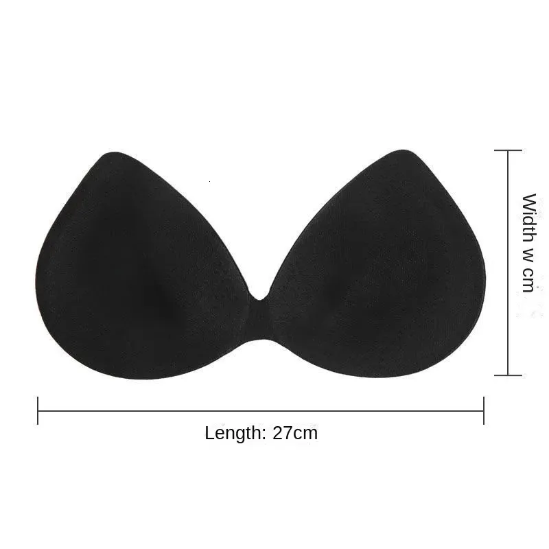 Breast Pad Small Chest Flat Chest Thickened Breast Pad Sponge Latex Breast  Pad Gathered And Enlarged Of Beautiful Back Bra 231211 From 9,94 €