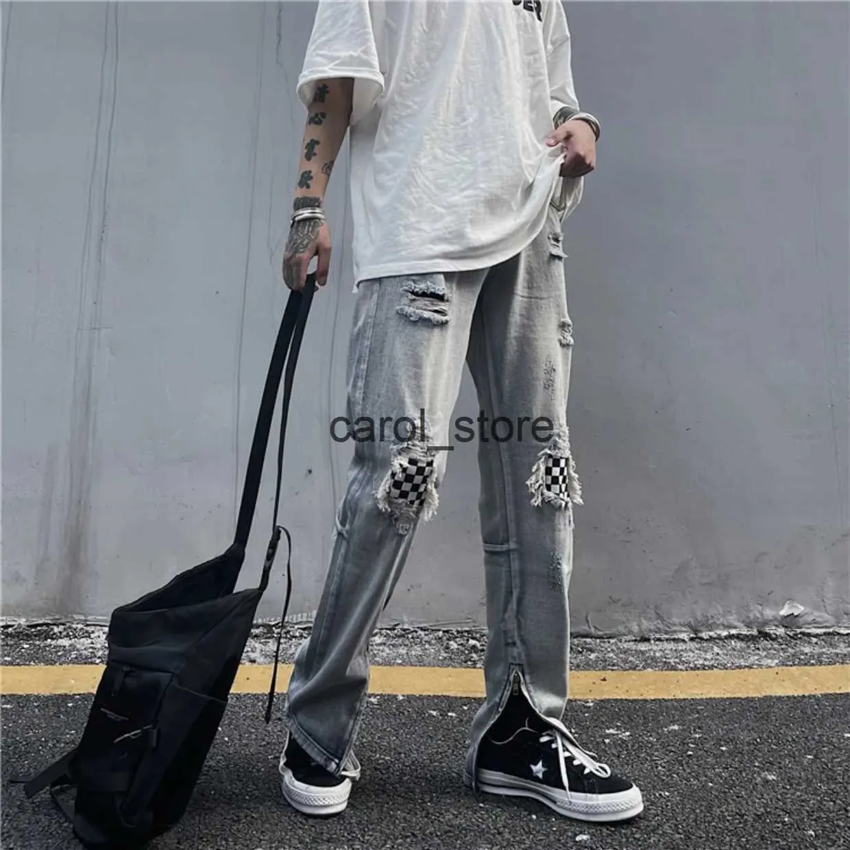 Mens slim fit tapered leg clearance jeans