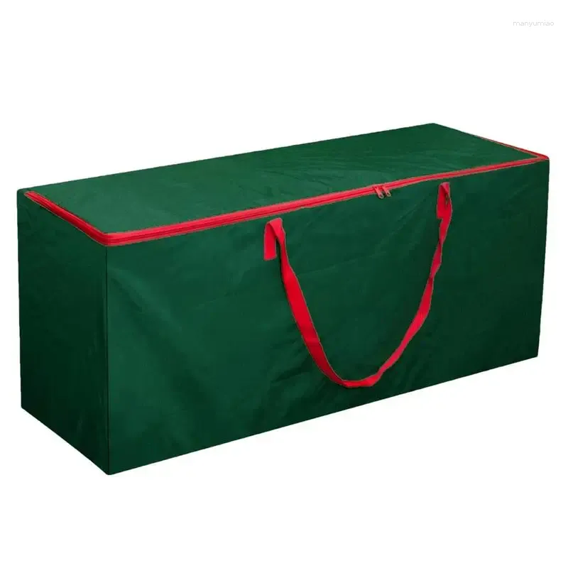 Sacs de rangement Sac d'arbre de Noël imperméable 210D Oxford Organisateur de Noël Garland artificiel Garland