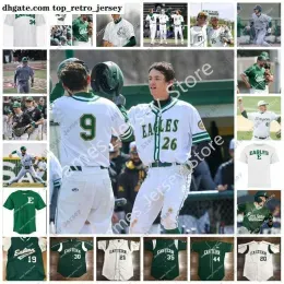 Wears NCAA Eastern Michigan Eagles EMU Stitched College Baseball Jersey 33 THOMAS HOUSE 34 ZACH FRUI