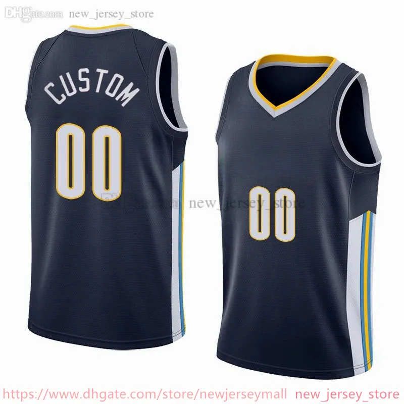 Customized Nikola Jokic Basketball Player Uniform Jamal Murray 15 Michael Porter Jr. 27 Aaron Gordon 50 Christian Braun 0 Kentavious Caldwell Pope 90 Mens Shorts Included From New jersey store 16.45 D...