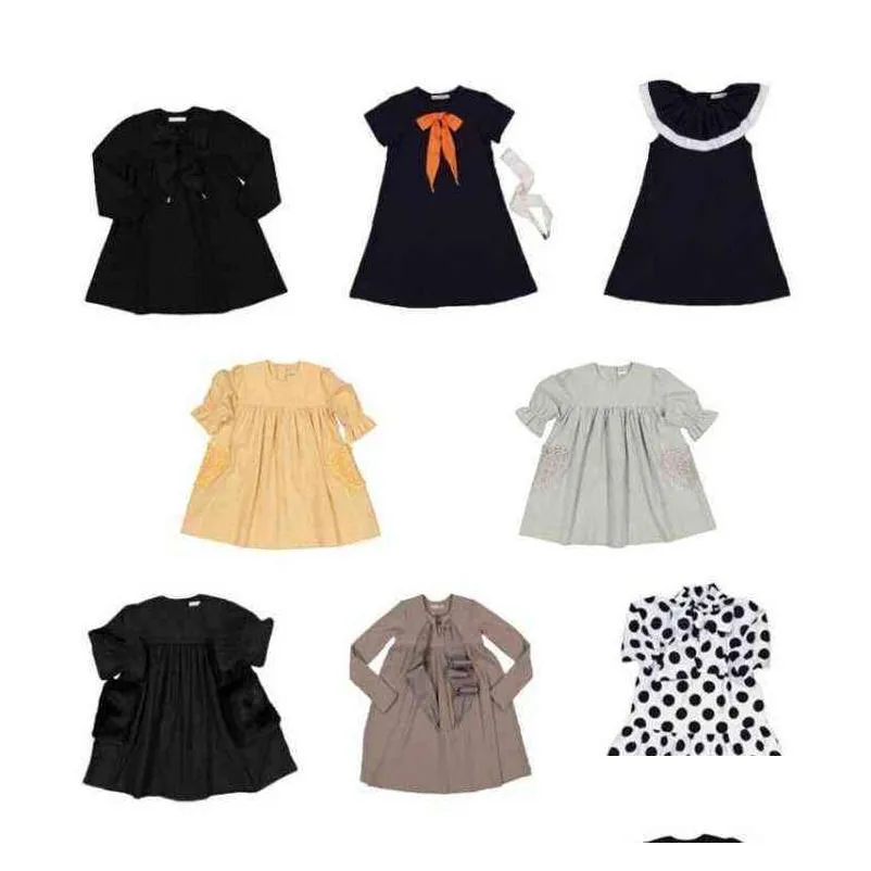 Girl'S Dresses Toddler Girl Carbon Soldier Spring Summer Wholesale Lots Bk Clothes Princess Boutique Kids Clothing Baby Dress G1218 Otsqa