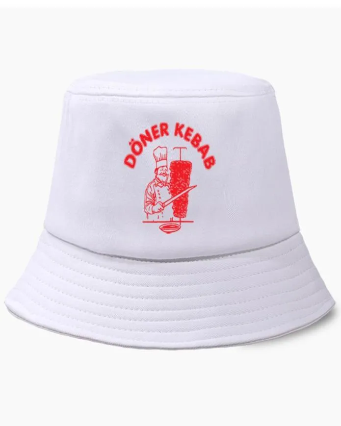 Funny Doner Fishing Hunting Cap Bucket Hat Donerspie Kebab Harajuku Cotton Fisherman  Men Women Outdoor Sunscreen Hats Caps2067275 From 14,9 €