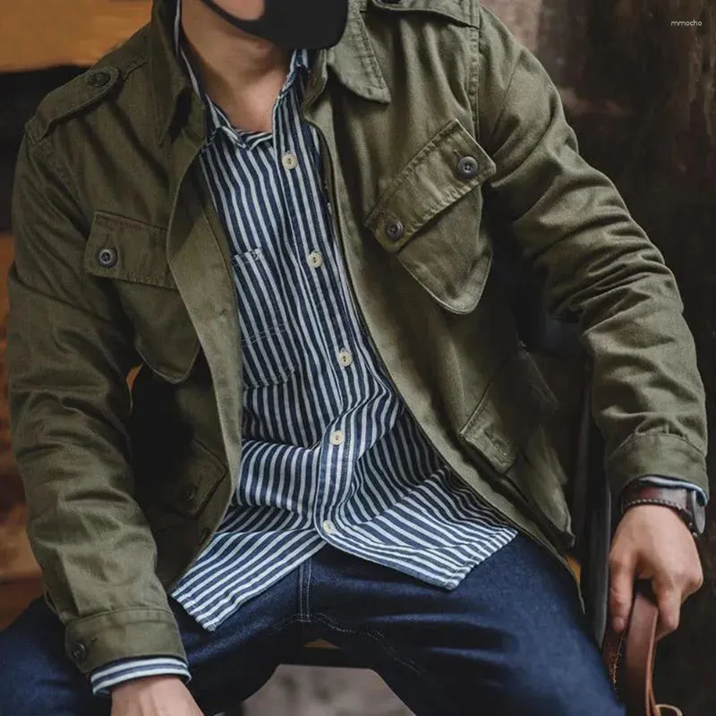 Autumn Winter Retro Mens Paratrooper Jacket Multi Pocket Outwear For Streetwear From Mmocho 43.85 DHgate.Com
