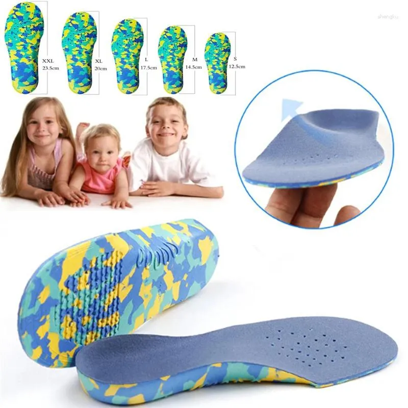 First Walkers Children Bambini Ortics Ortics Strumento di cura di correzione per Kid Flat Foot Arch Support Orthopedic Sole Solpe Sport Sport Specs Pads