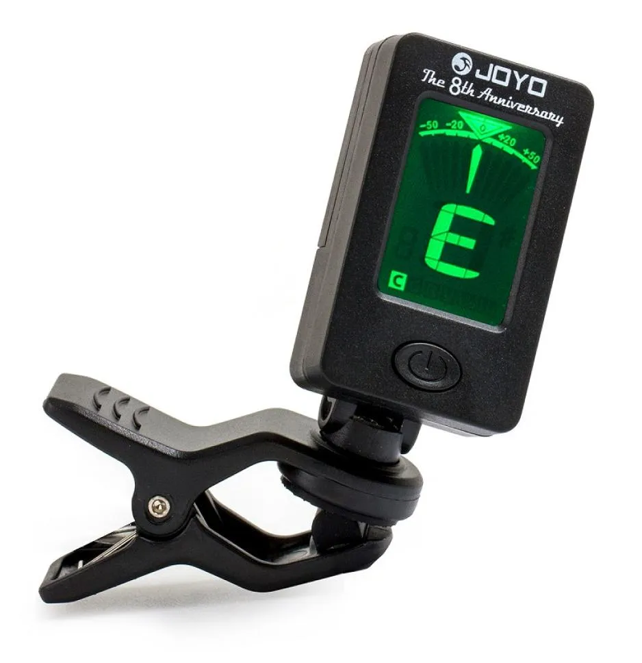 JOYO JT01 Digitaler chromatischer Kopfplatten-Tuner für Akustikgitarre, Bass, Violine, Ukulele7317655