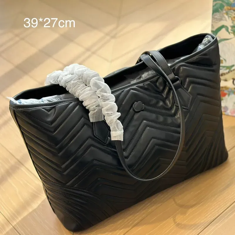 Duża pojemność Torba Marmont do damskiej luksusowa designerka torebka mody czarne ramię w torbie krzyżowe torebki torebki torebki zakupowe 2312113d