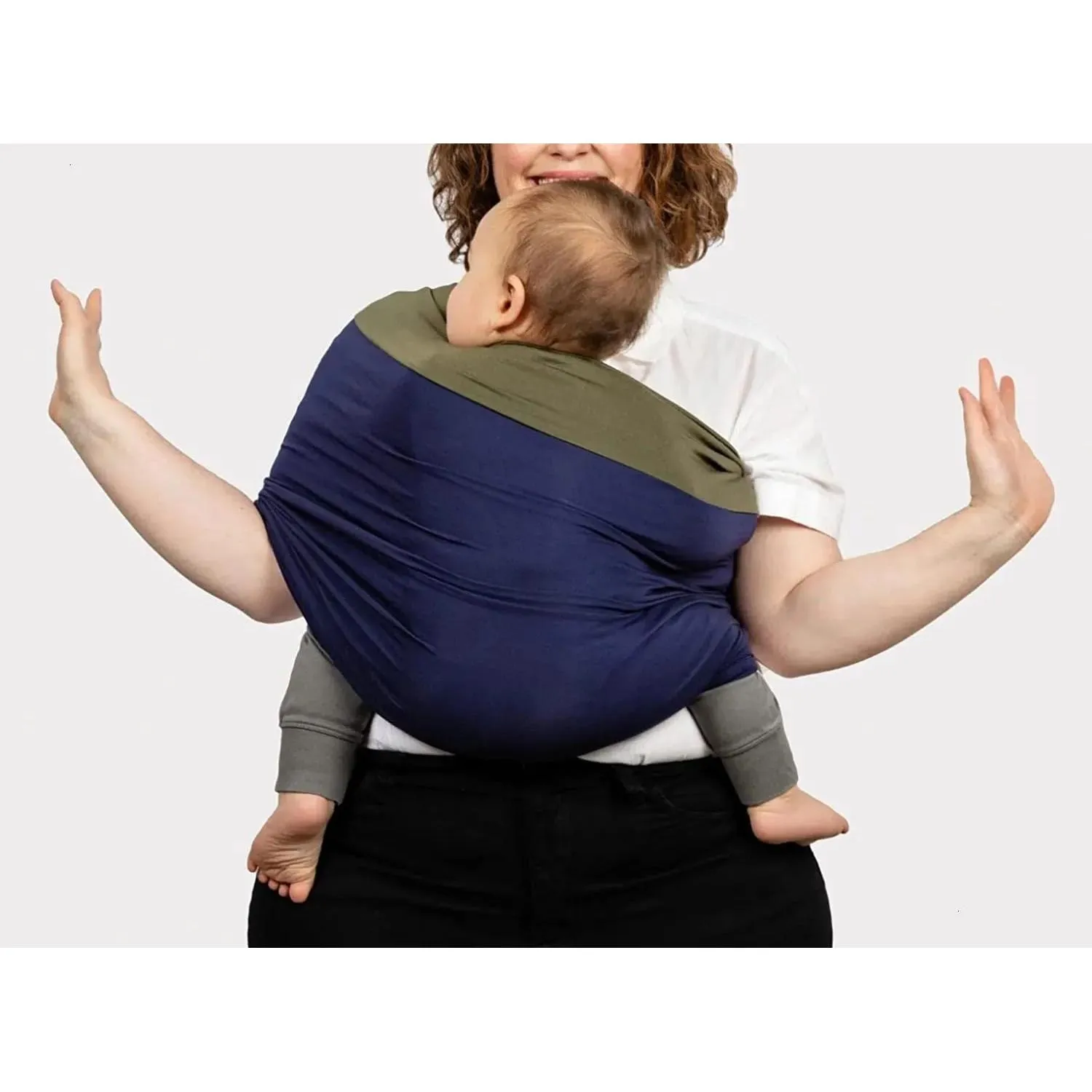 As transportadoras lingam as mochilas do estilo Baby Sling algodão elástico elástico macio infantil lenço de criança fácil de usar 231010 entrega de gotas de maternidade Dhrtf