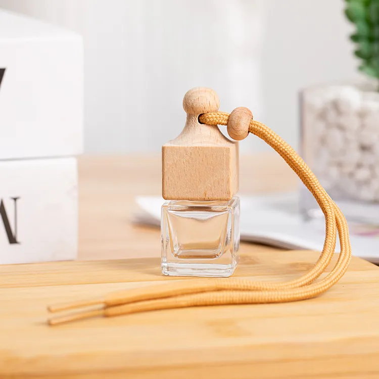 エレガントなガラス車用香水ディフューザーペンダント飾り