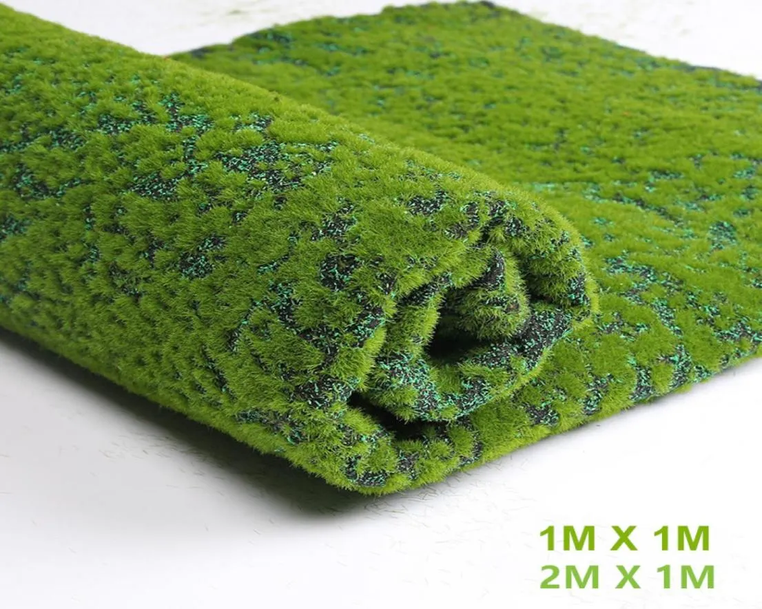 1Mx1M 2Mx1M Grass Mat Green Artificial Lawns Turf Carpets Fake Sod Home Garden Moss For Home Floor Wedding Decoration 10296587071