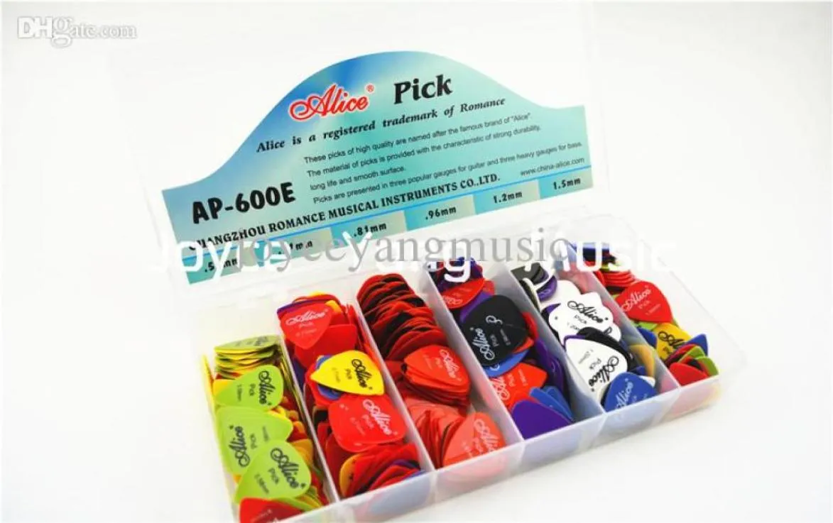 600pcs Alice Pürüzsüz Naylon Akustik Elektro Gitar Orijinal Box2705615