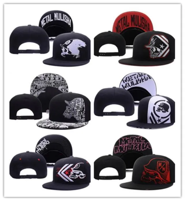 İyi S Metal Beyzbol Kapakları Mulisha Erkekler Kadın Gorras Bones Sports Hip Hop Sokağı Açık Snapback Şapkaları HHH6503084