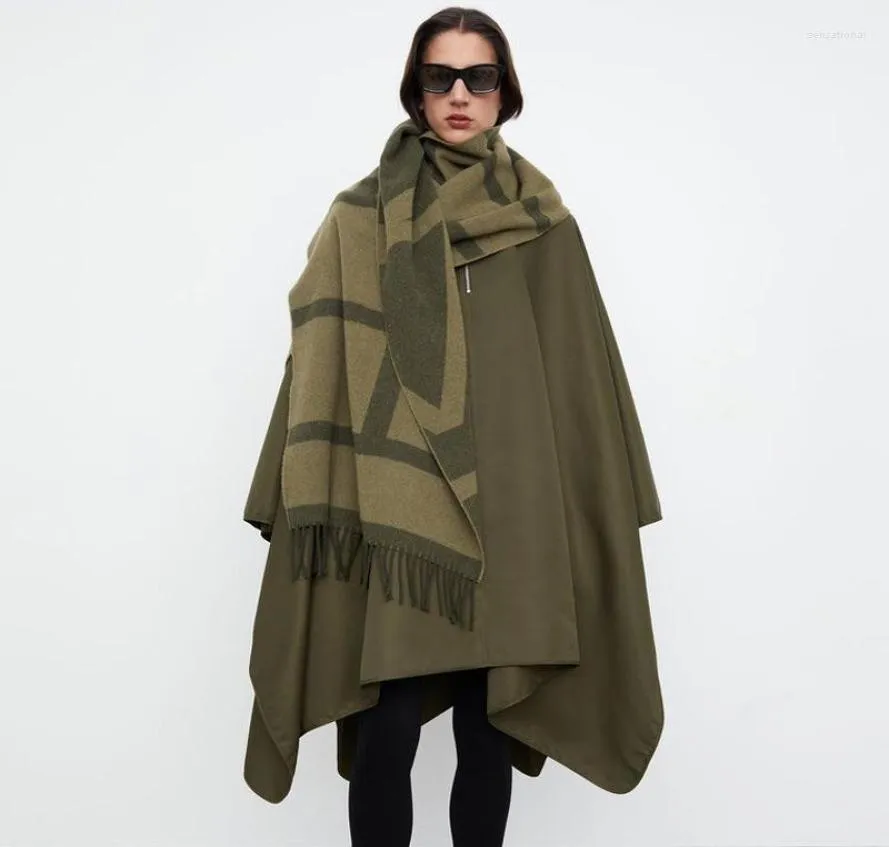 Береты IOO 2022, осенне-зимний шерстяной и кашемировый шарф, шаль для пары, утепленный теплый высококачественный Toteme5010914