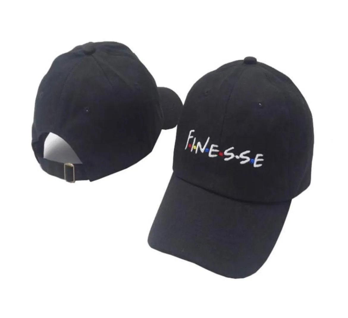 3 Styles Letter Finesse Strapback Snapback Hats 6 Panel Fashion Baseball Caps Bone Men Kvinnor Justerbara Gorras4984505