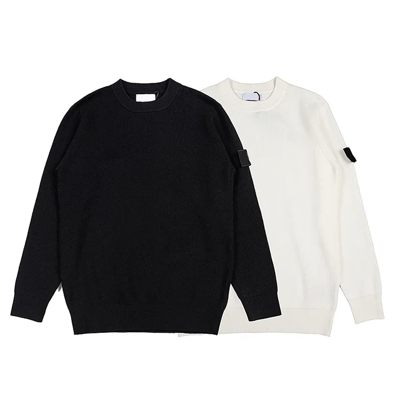 męski designerski sweter bluza z kapturem z kapturem z kapturem z kapturem czarne załogi pullover tops 11 -usn streetwear odzież topstone